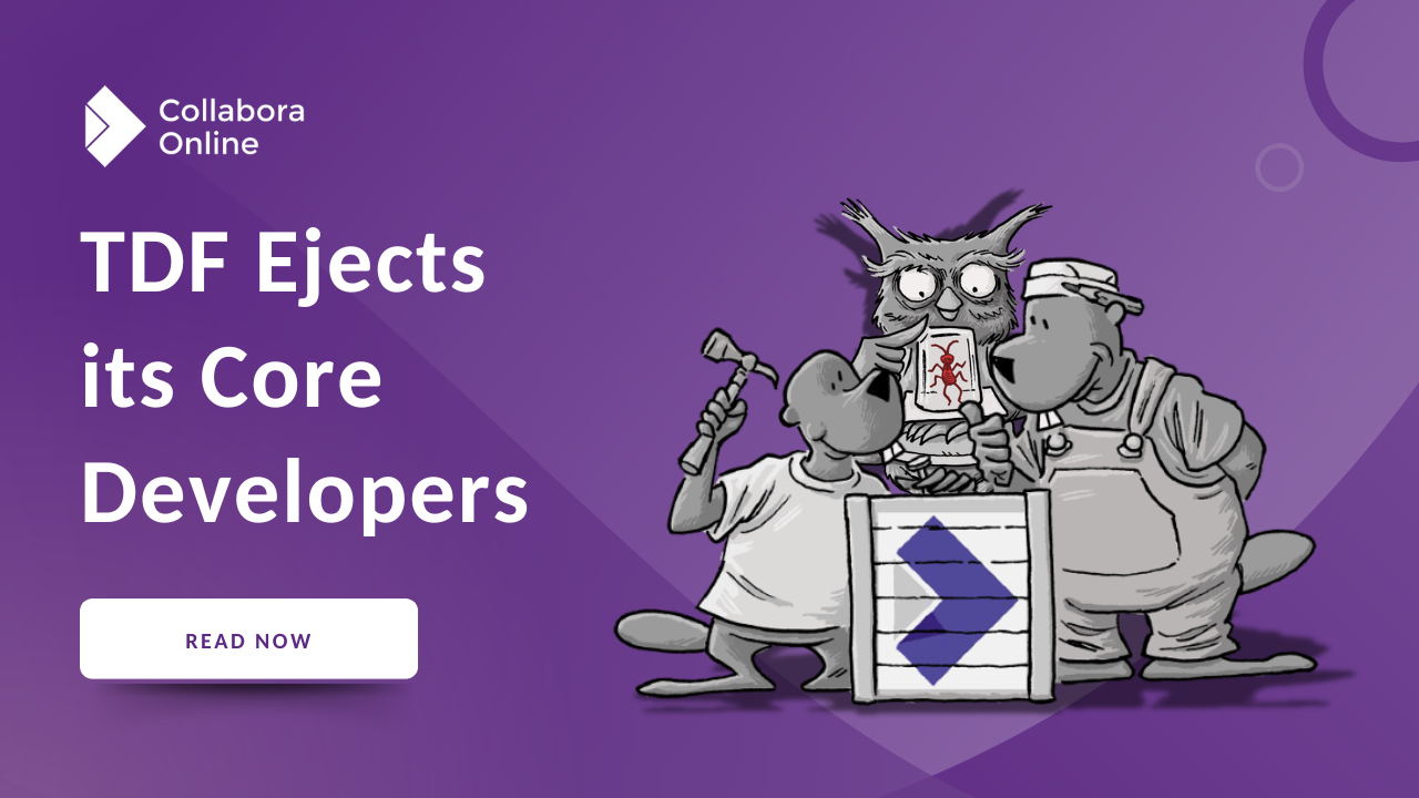 TDF ejects its core developers